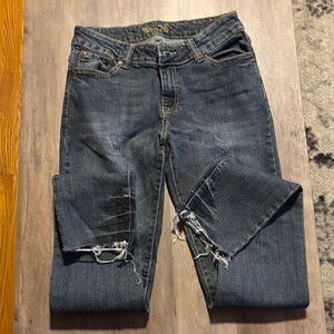 Classic Blue Straight Leg Jeans